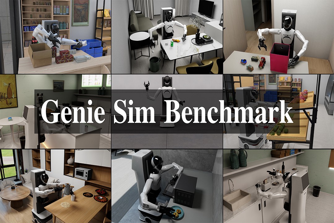 再掀开源浪潮！okooo机器人发布并开源仿真评测工具Genie Sim Benchma...